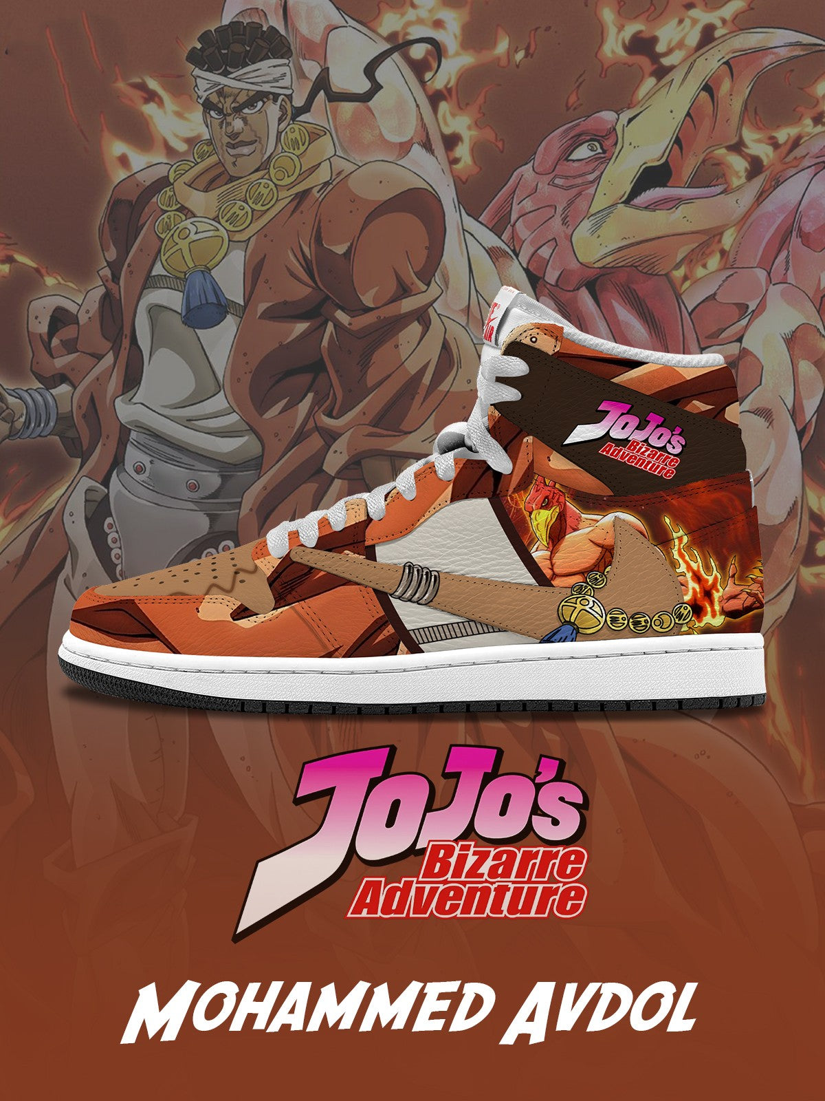 Mohammed Avdol V.2 Custom TS High Sneakers