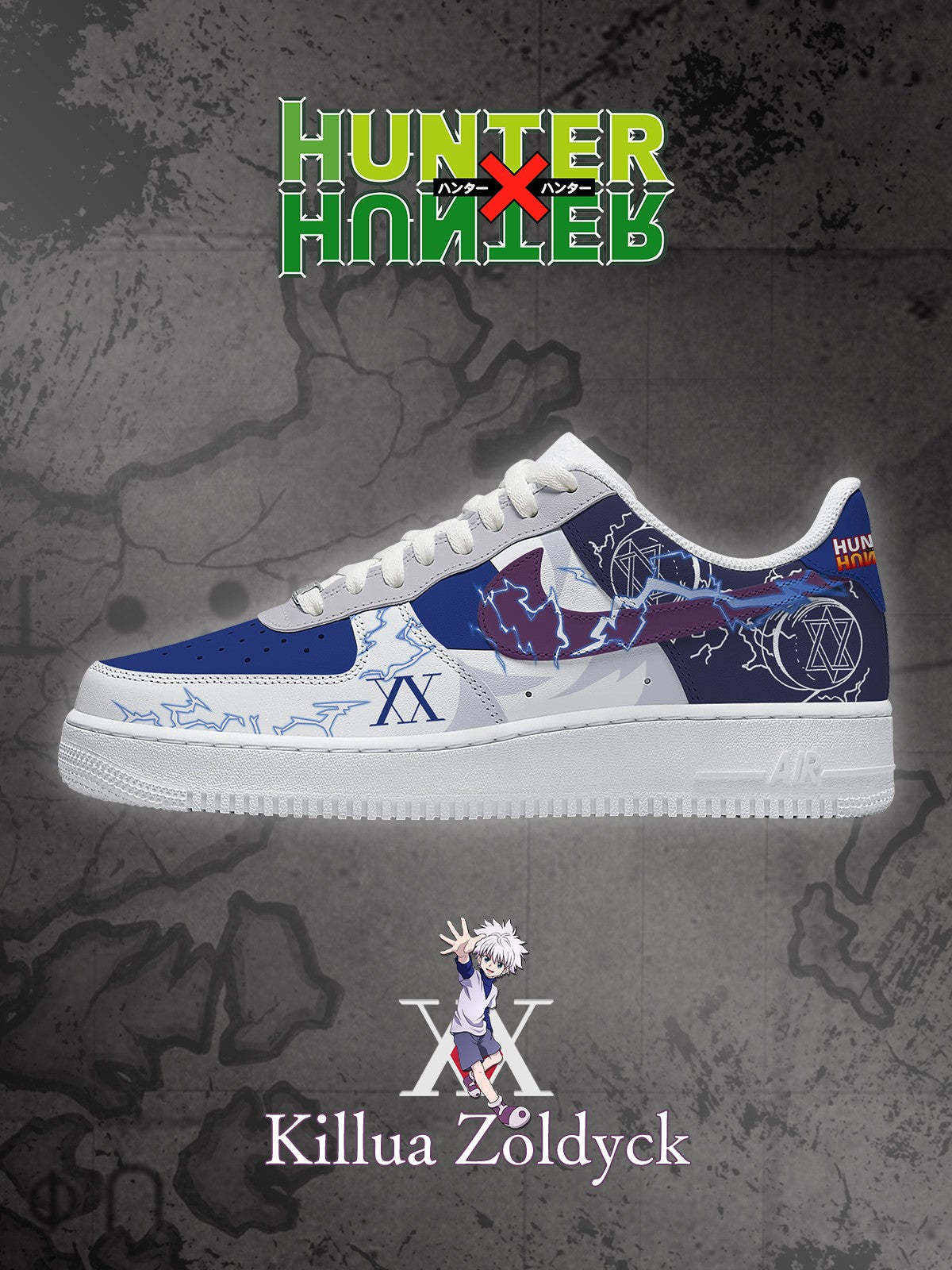 Killua Zoldyck V.2 Custom Sneakers