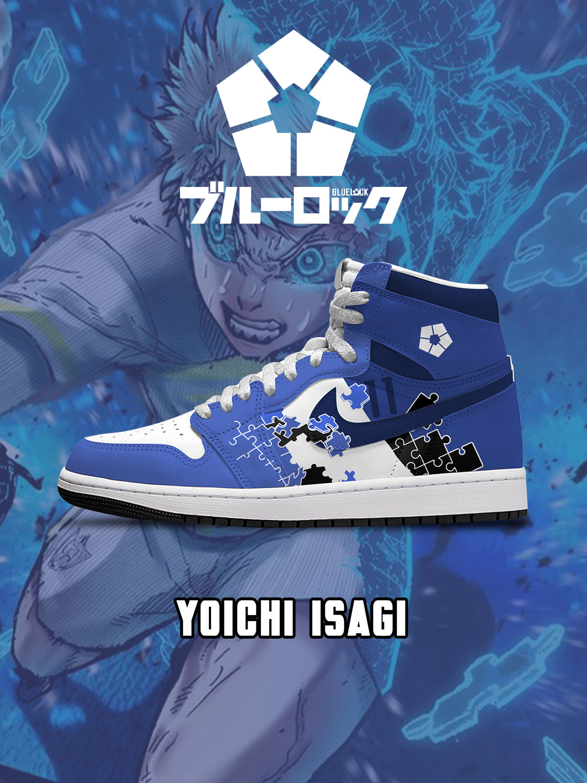 Zapatillas altas personalizadas Yoichi Isagi V.6