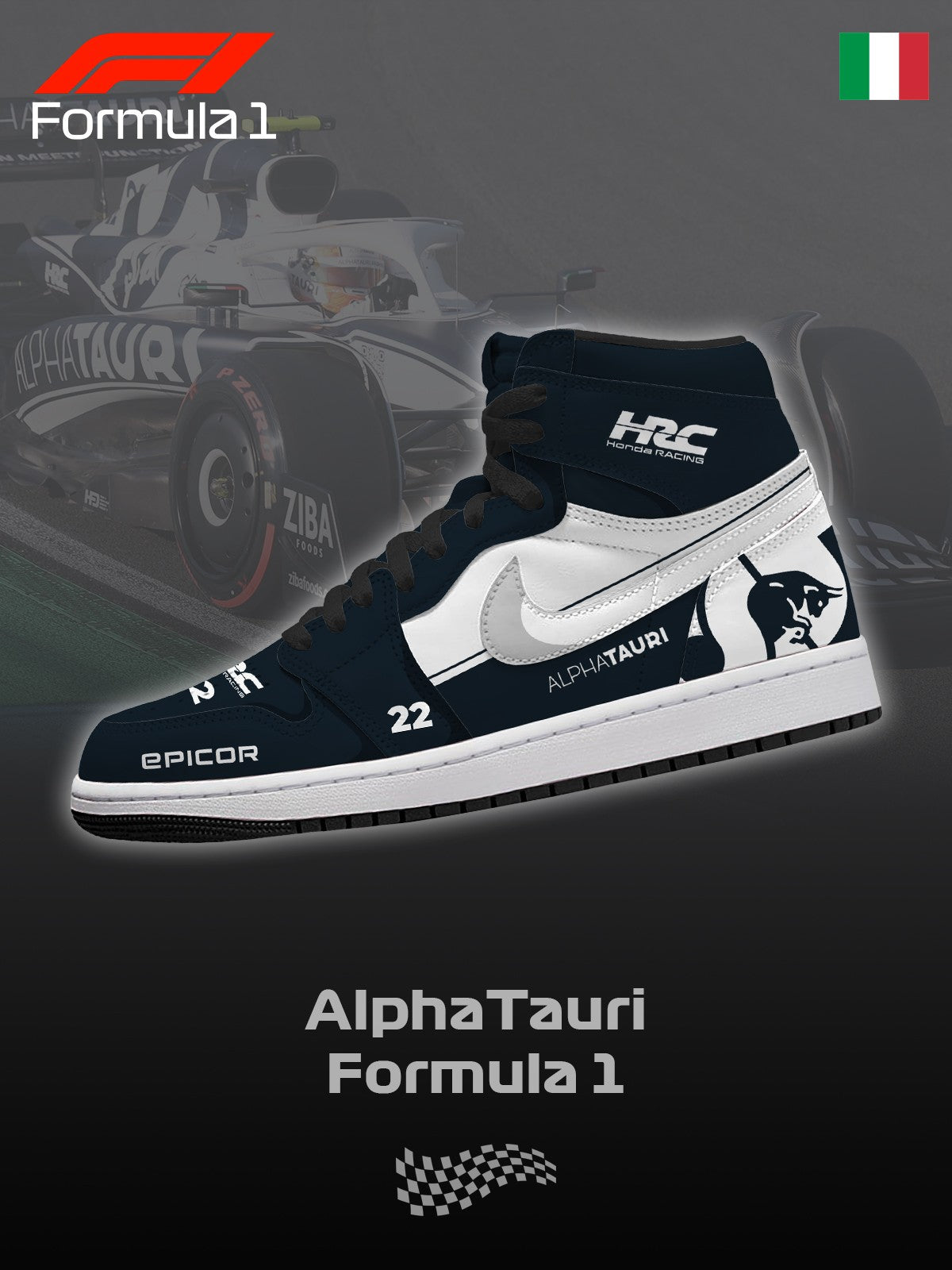 Zapatillas altas personalizadas Tauri F.1 V.1