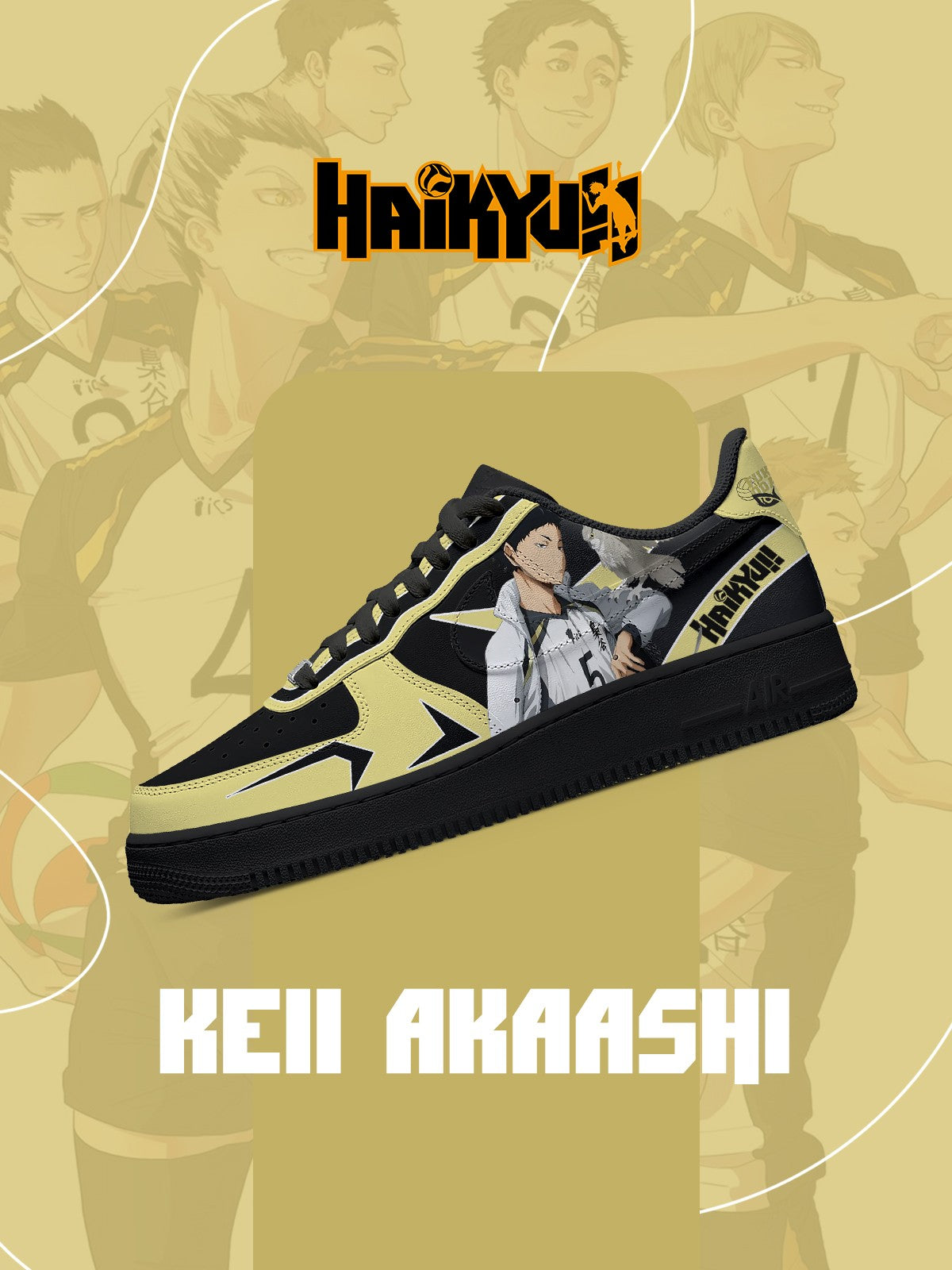 Keii Akaashi V.1 Custom Sneakers
