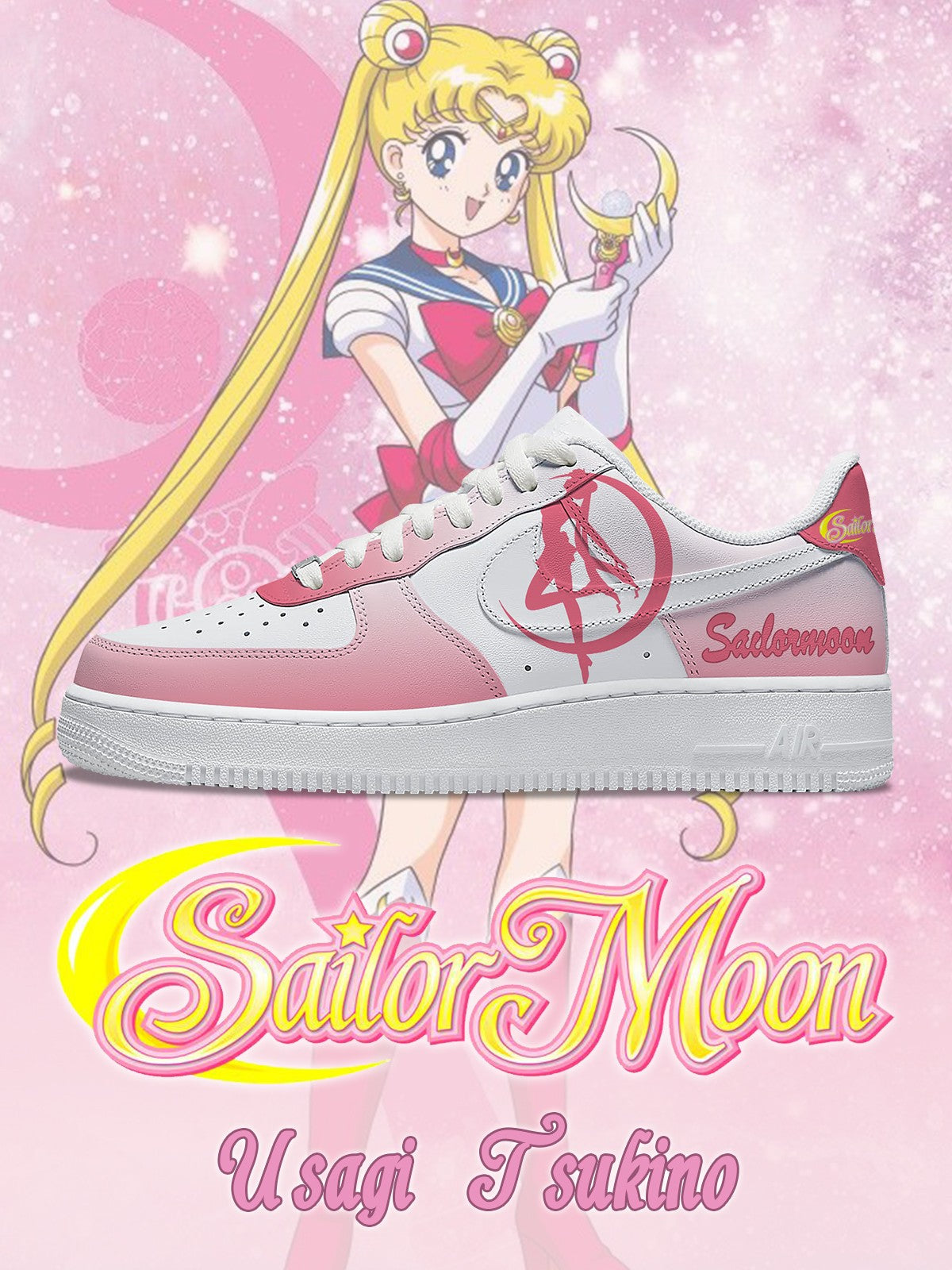 Usagi Tsukino V.3 Zapatillas personalizadas
