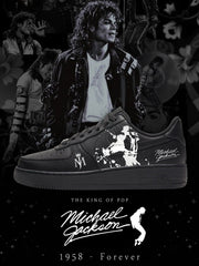 King of Pop V.3 Custom Air-Style Sneakers