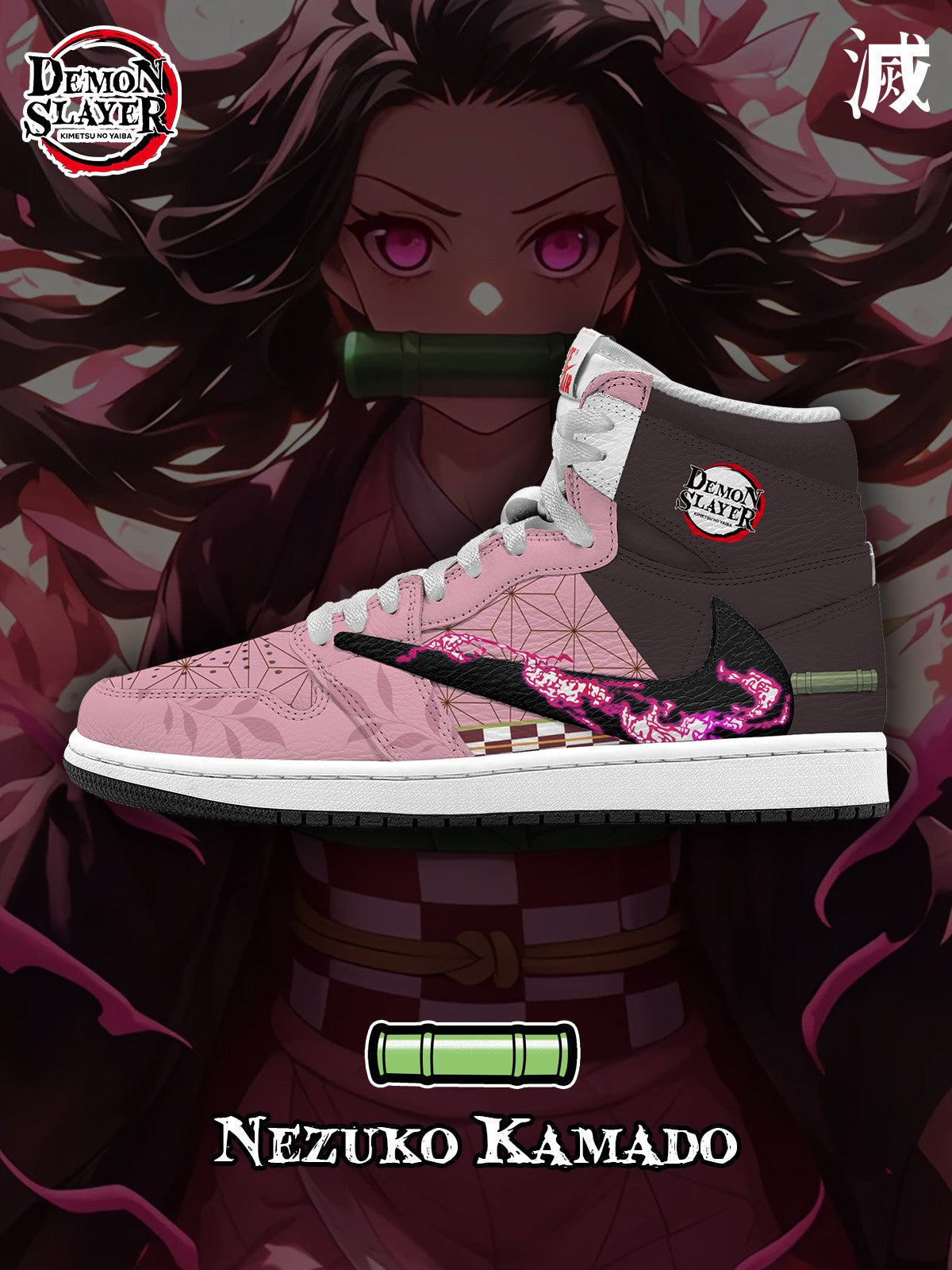 Nezuko V.5 Custom TS High Sneakers