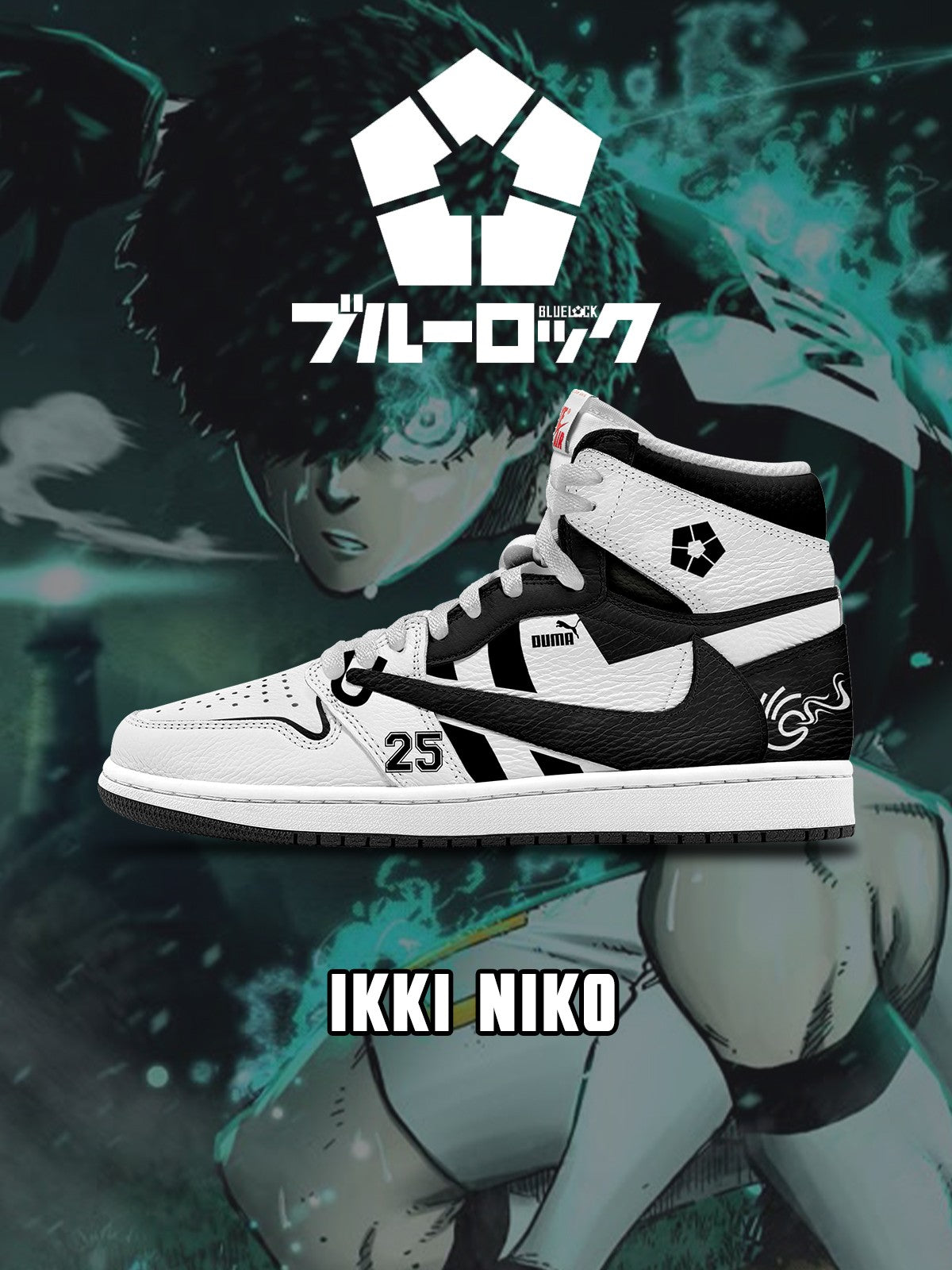 Ikki Niko V.2 Custom TS High Sneakers