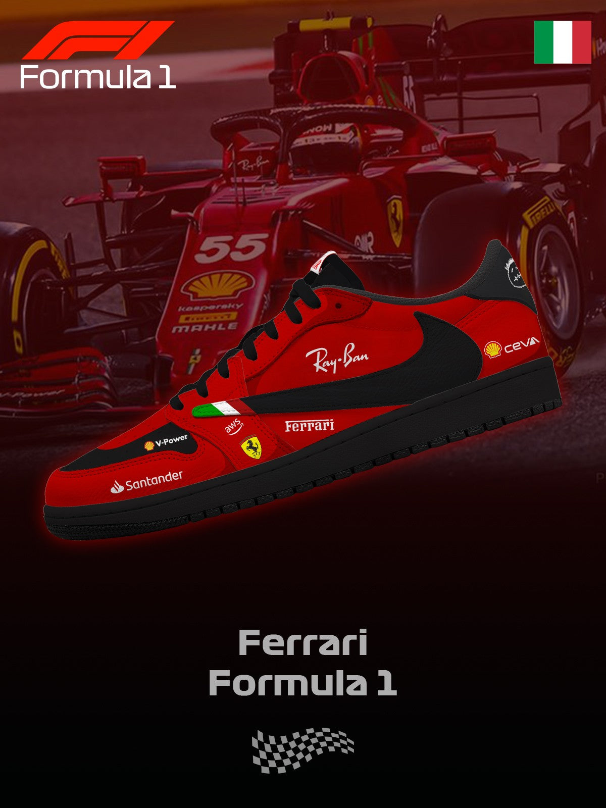 Zapatillas bajas SFR F.1 V.1 Custom TS