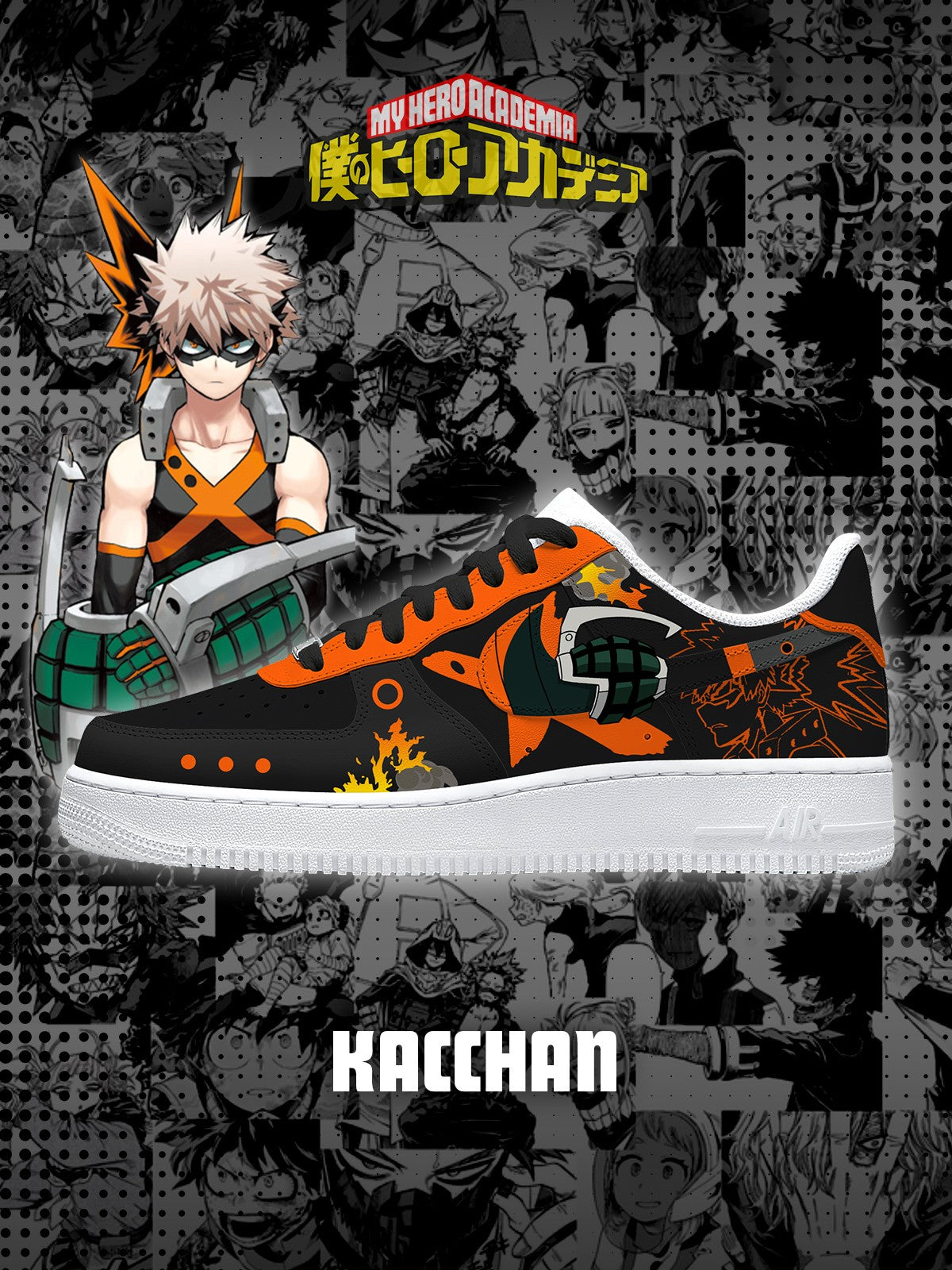 Zapatillas personalizadas Kacchan