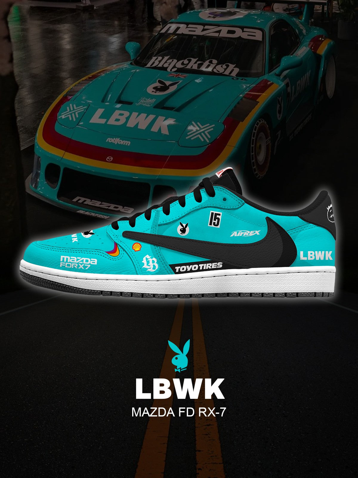 Zapatillas bajas FD RX-7 V.1 Custom TS