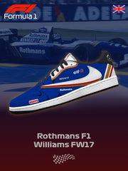 Zapatillas bajas personalizadas Williams FW17 TS