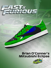 Brian O'Conner's Eclipse V.1 Custom TS Low Sneakers