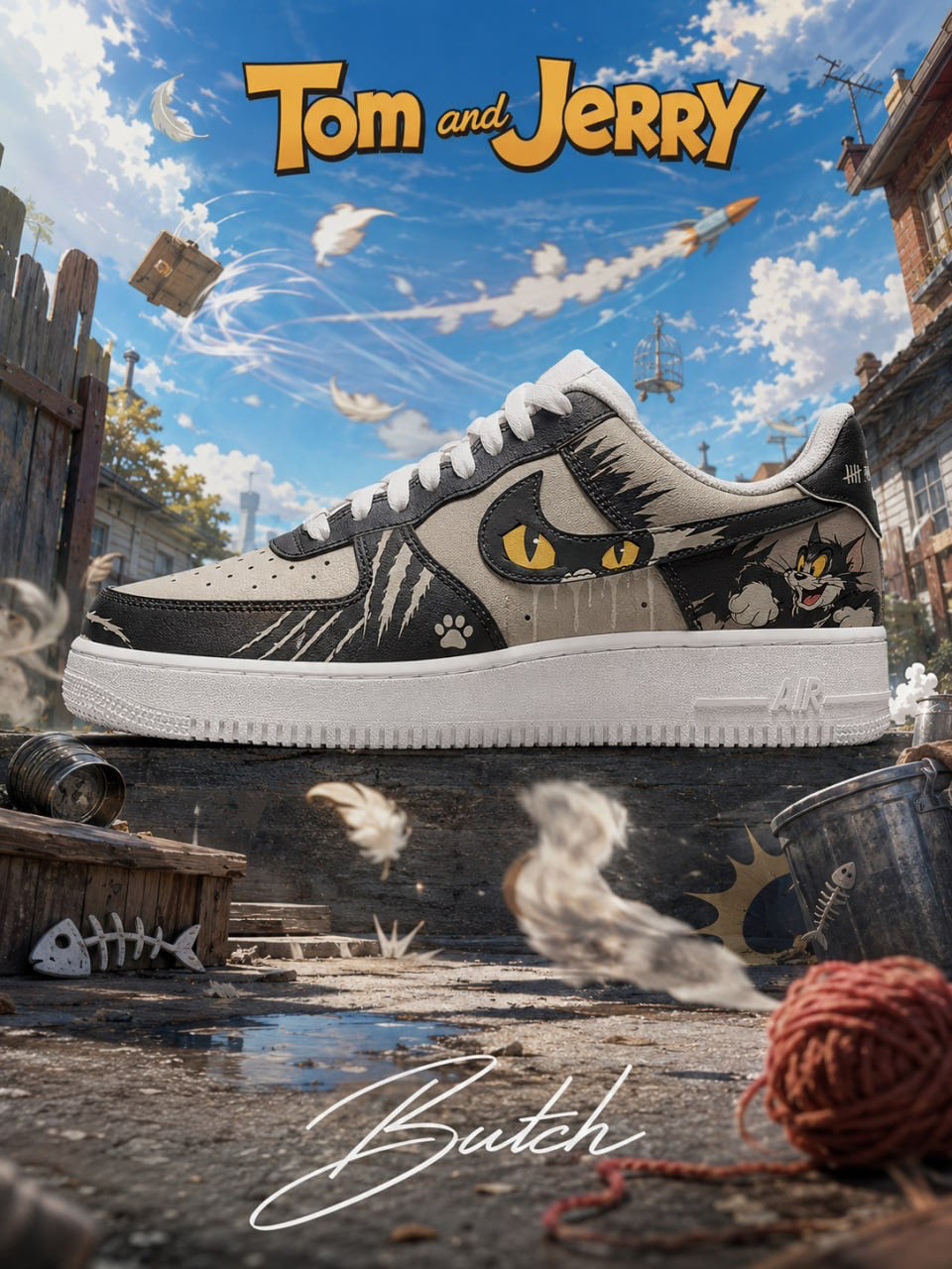 Butch V.2 Custom Air-Style Sneakers