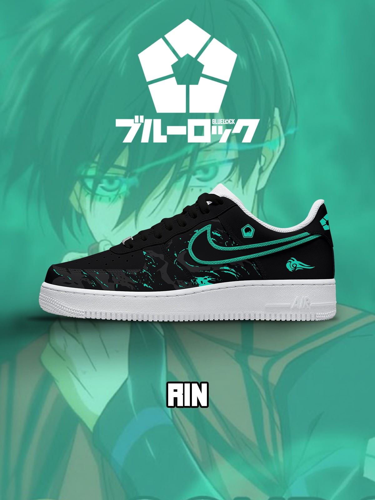 Zapatillas personalizadas Rin Itoshi No.1
