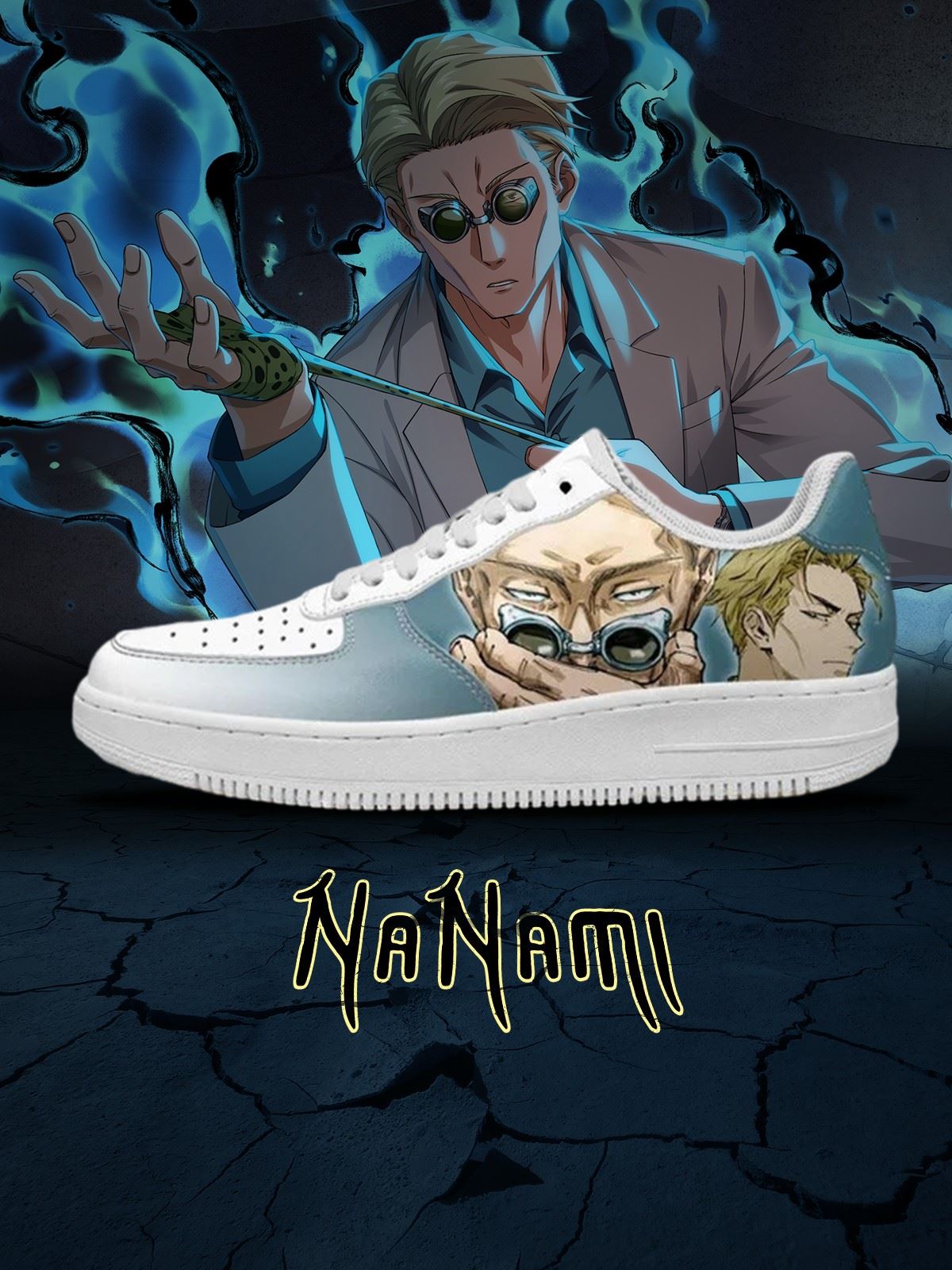 Jujutsu Kaisen Kento Nanami No.1 Zapatillas personalizadas