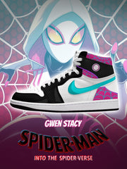 Zapatillas altas personalizadas Gwen Stacy V.1