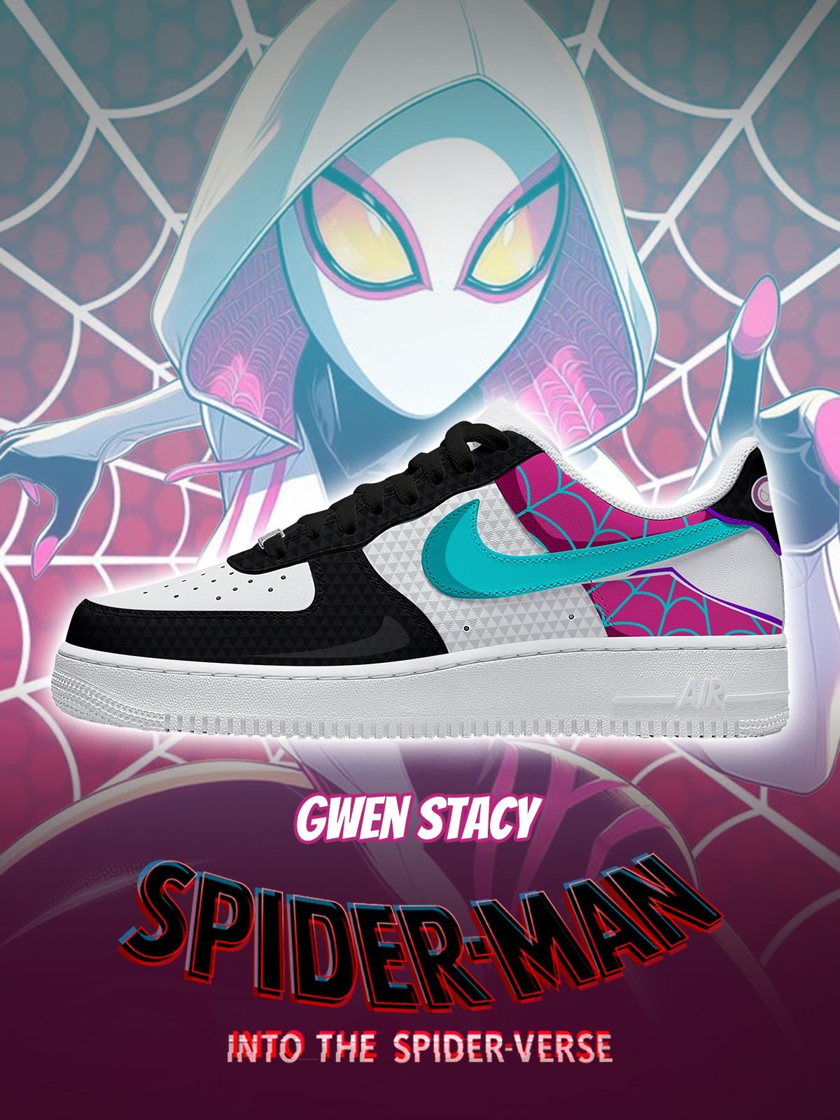 Zapatillas personalizadas Gwen Stacy V.1