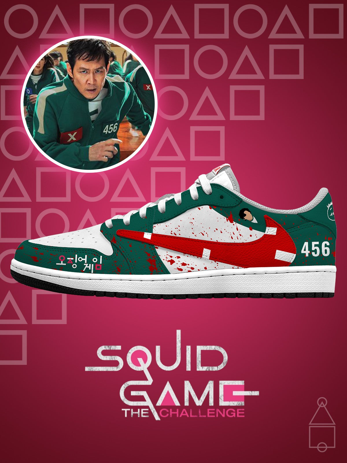 Zapatillas bajas personalizadas TS V.1 de Seong Gi-hun