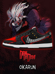 Okarun V.4 Custom Court-Low Sneakers