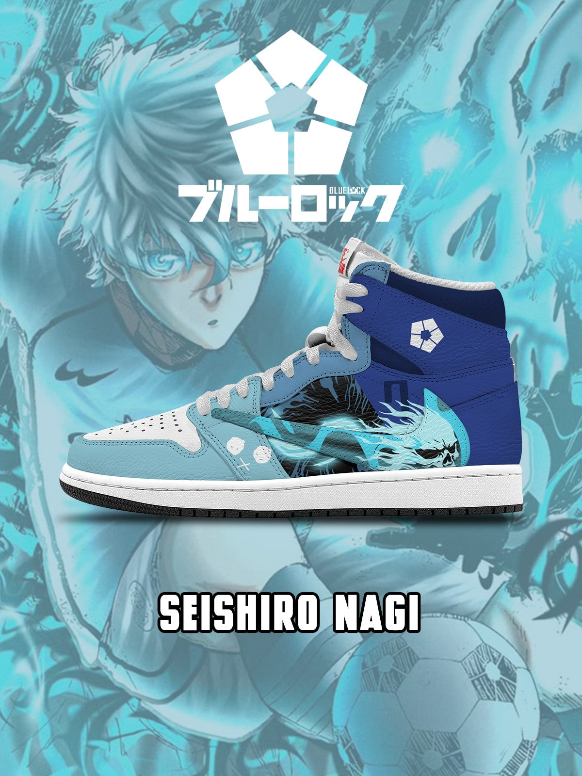 Zapatillas altas Seishiro Nagi V.6 Custom TS