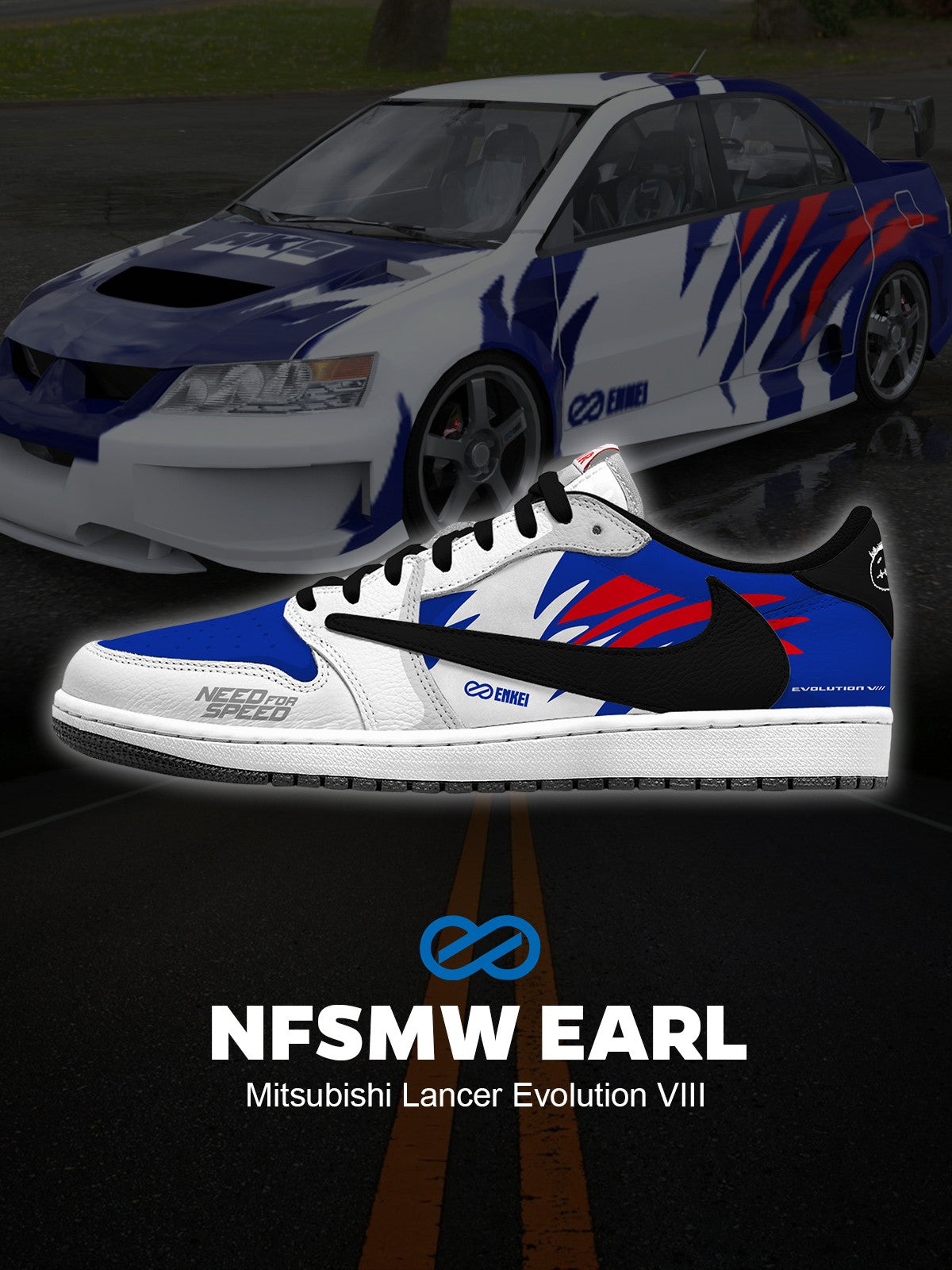 Zapatillas bajas Earl Lancer Evolution VIII V.1 Custom TS