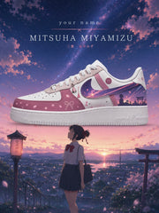Mitsuha Miyamizu V.4 Custom Air-Style Sneakers