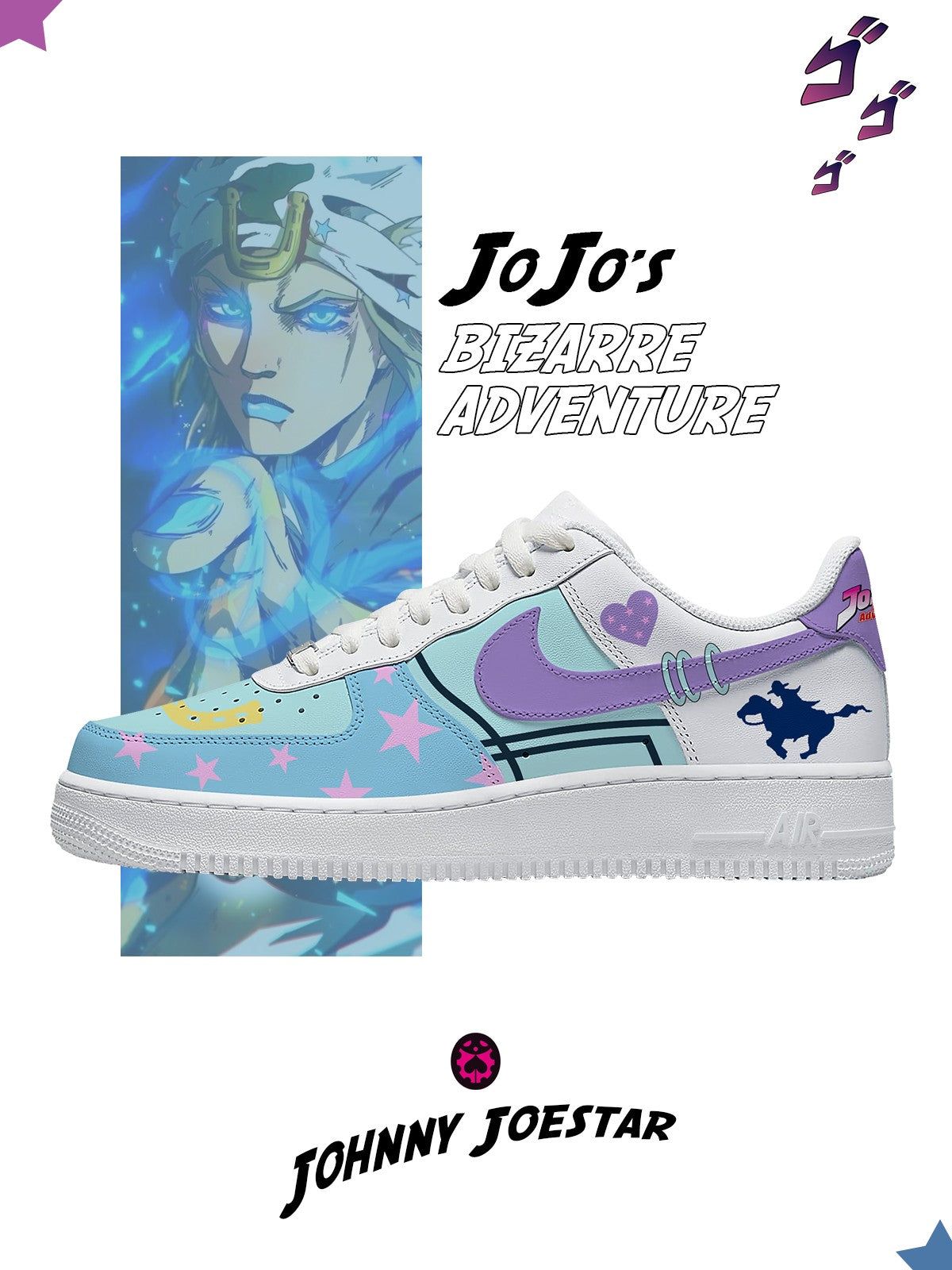 Johnny Joestar V.2 Custom Sneakers