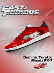 Dominic Toretto RX-7 V.1 Custom TS Low Sneakers