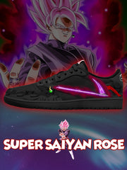 Zapatillas bajas personalizadas Super Saiyan Rose V.1 TS