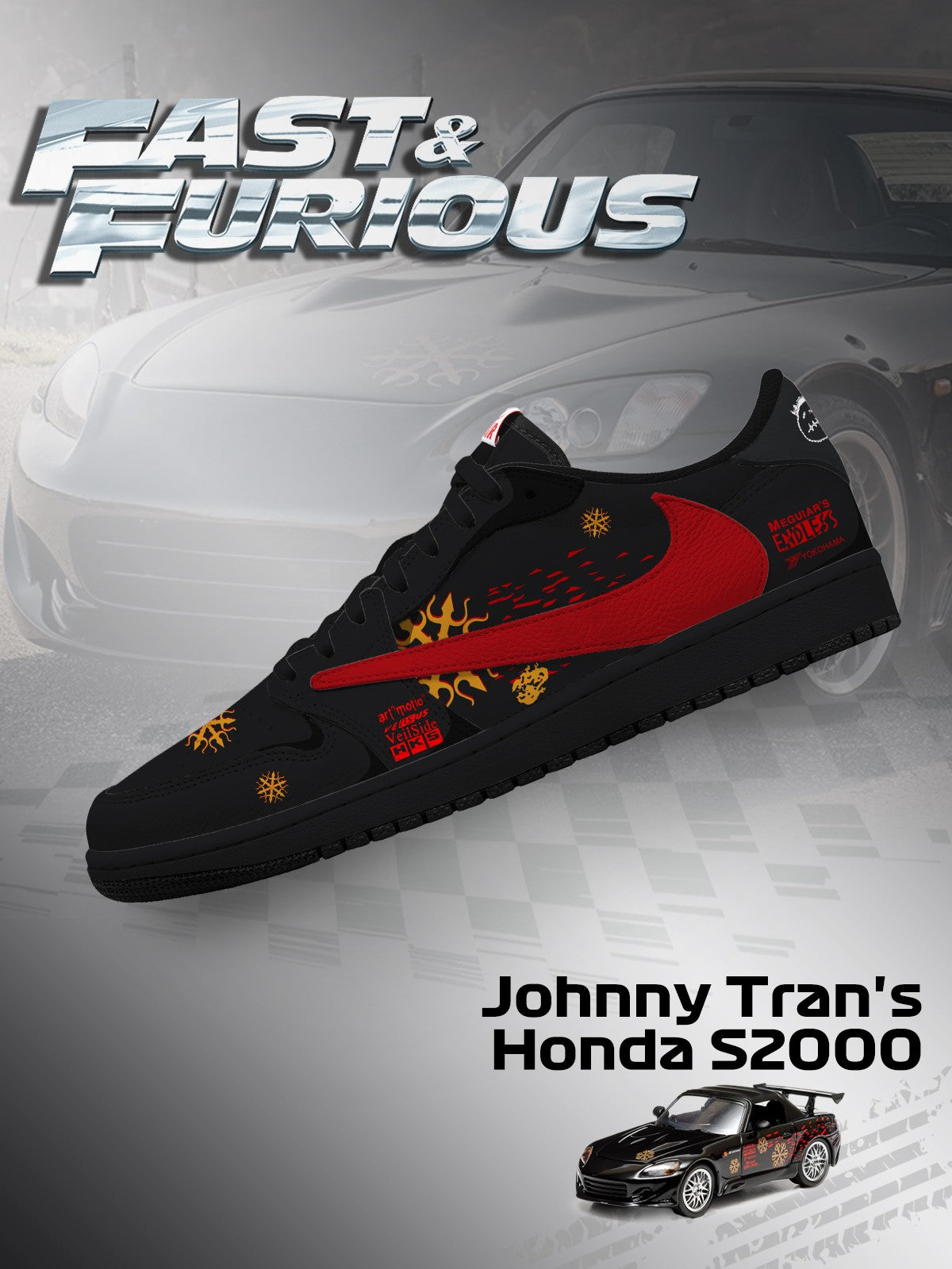 Johnny Trans S2000 V.1 Custom TS Low Sneakers
