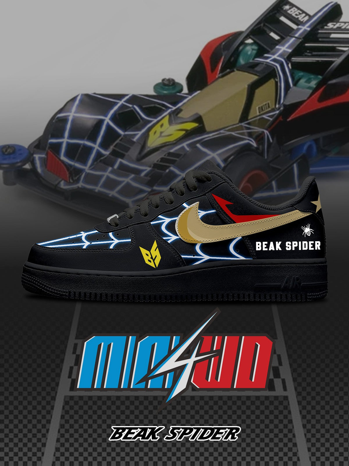 Zapatillas personalizadas Beak Spider V.1