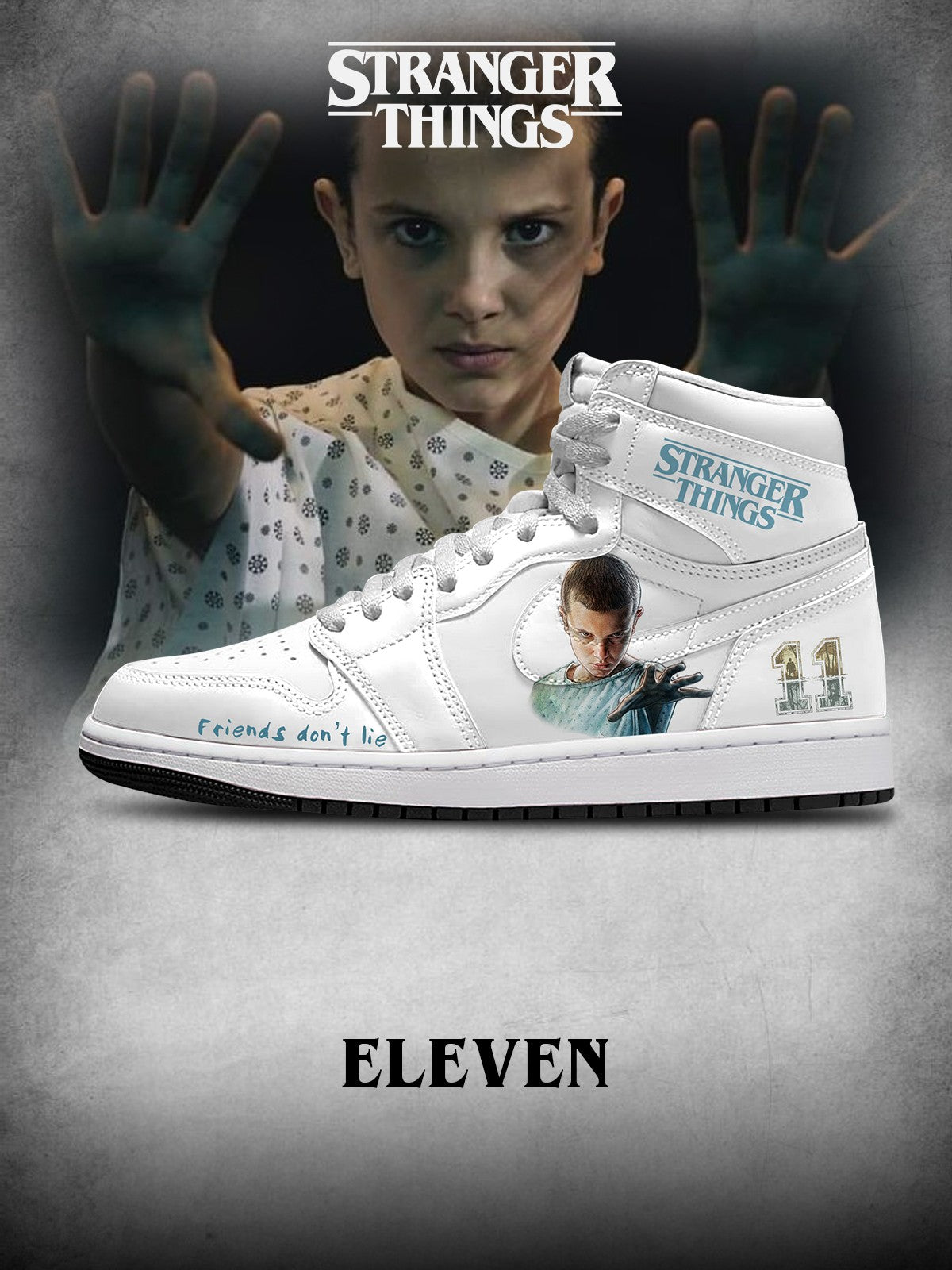 Eleven V.1 Custom High-Top Sneakers