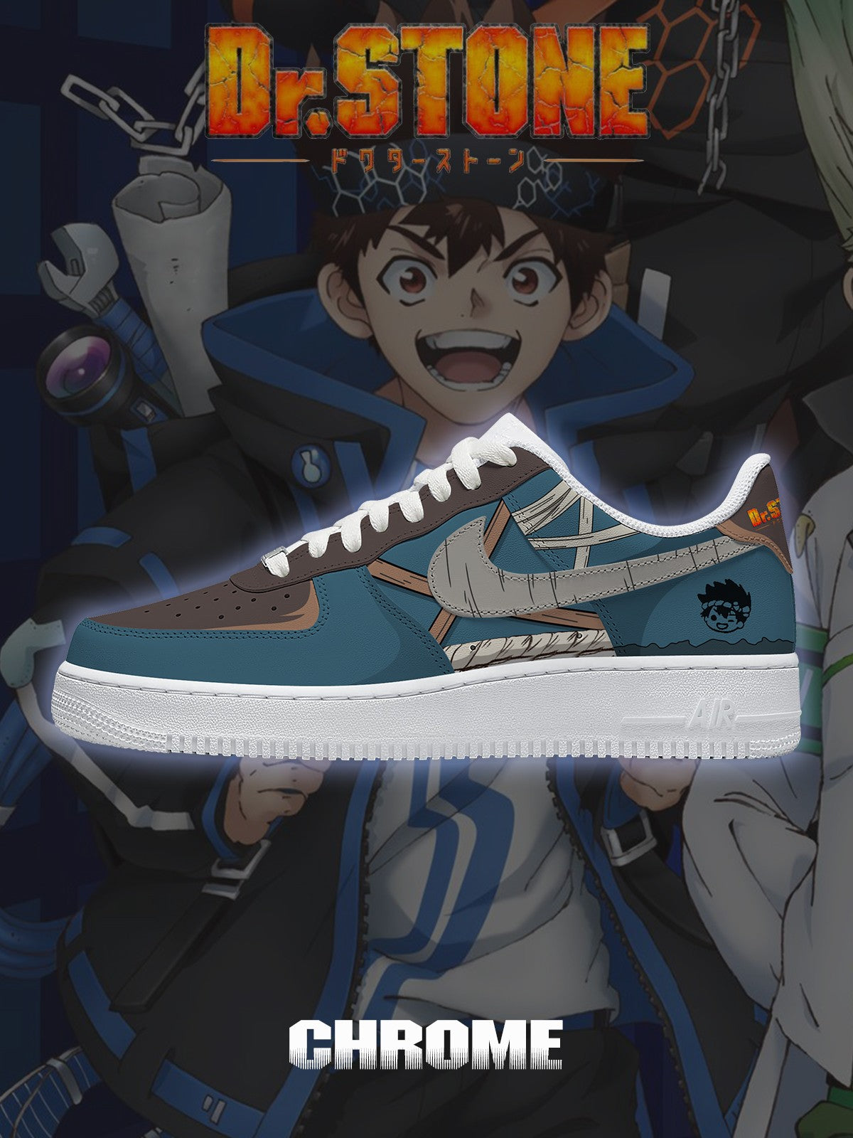 Zapatillas personalizadas Chrome V.1