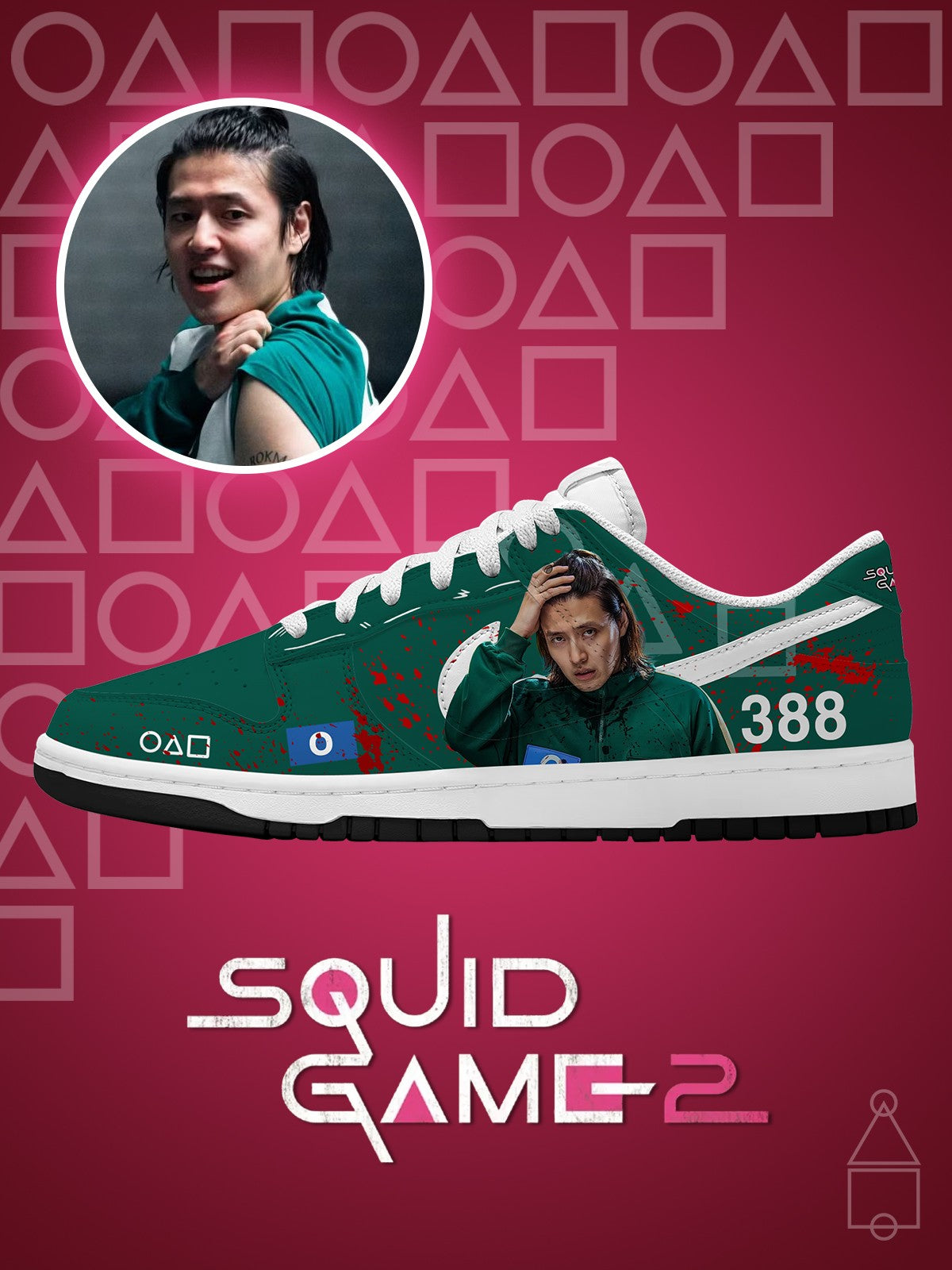 Zapatillas bajas personalizadas Player 388 V.1