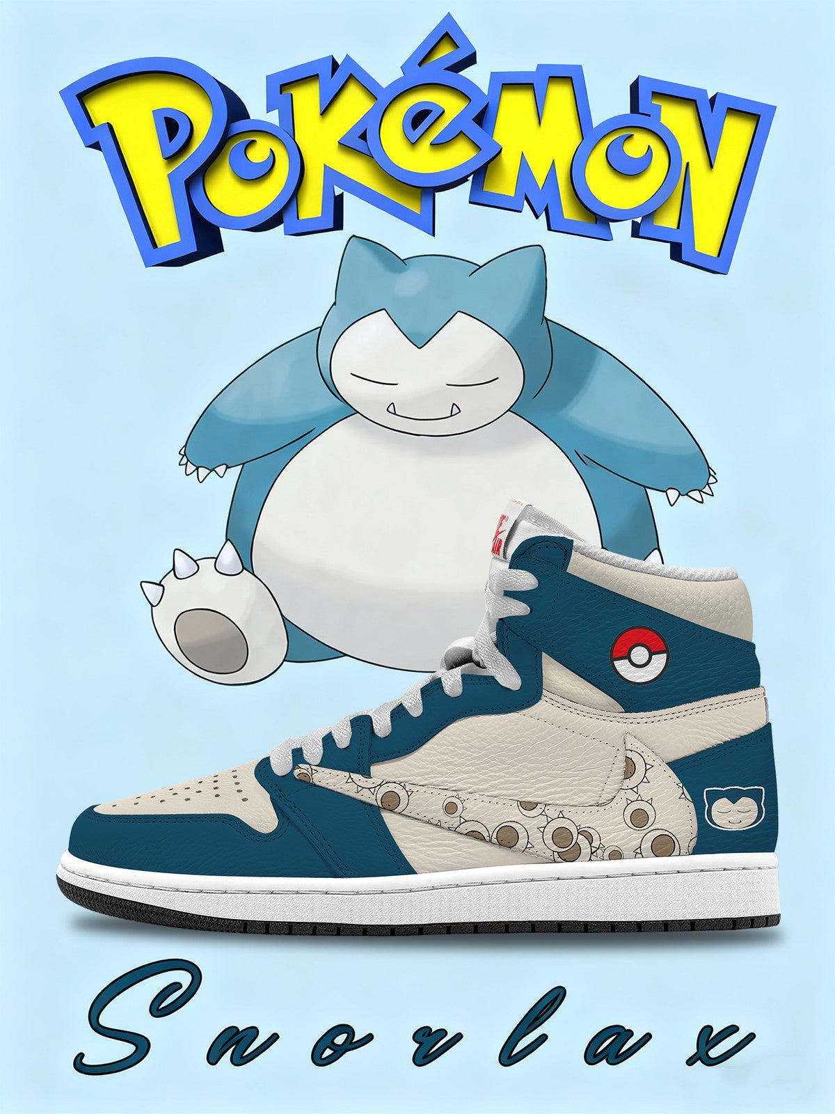 Snorlax V.1 Custom TS High Sneakers