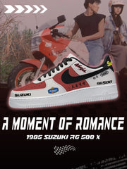 Zapatillas personalizadas RG 500 x A Moment of Romance V.1 de 1985