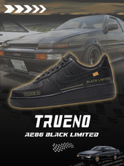 Zapatillas personalizadas AE86 Trueno Black Limited V.1