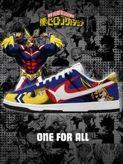 Zapatillas All Might V.1 Court-Low personalizadas