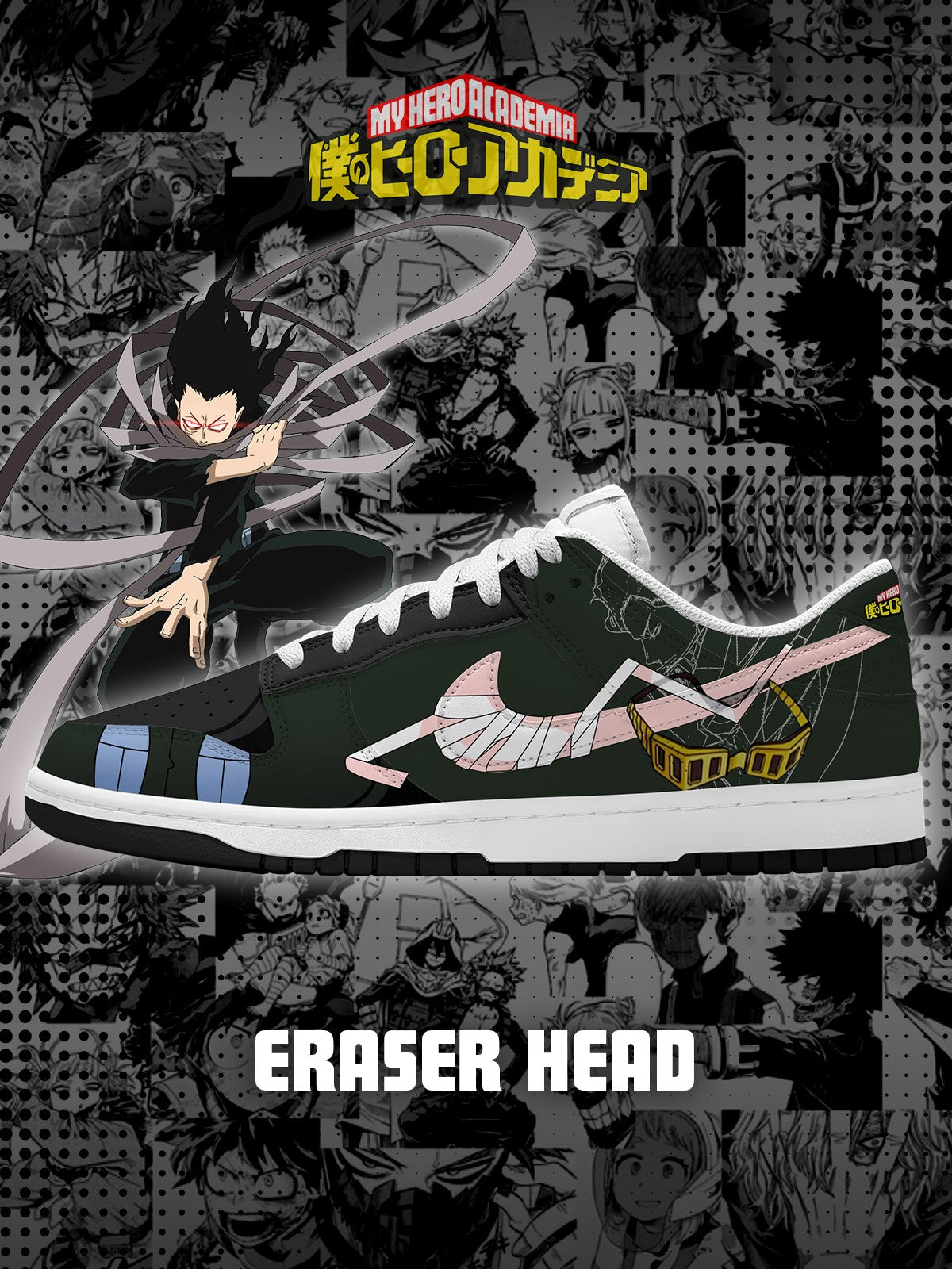 Zapatillas Eraser Head V.1 Court-Low personalizadas