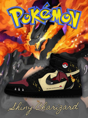 Shiny Charizard V.1 Custom High-Top Sneakers