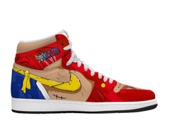 Zapatillas altas TS personalizadas Monkey D. Luffy V.7