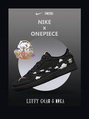 Zapatillas bajas personalizadas Luffy Gear 5 Nika V.1 TS