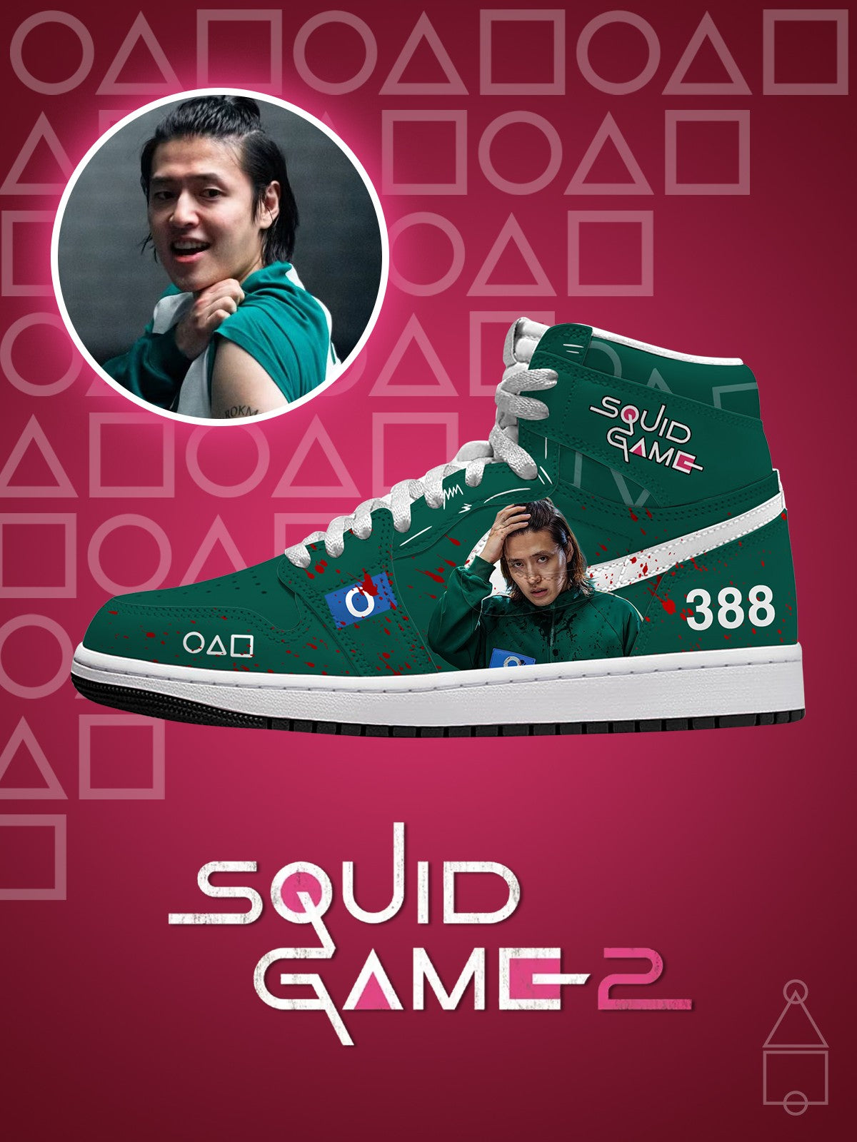 Player 388 V.1 Custom High-Top Sneakers