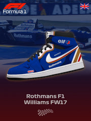 Zapatillas altas personalizadas Williams F.1 V.1 FW17