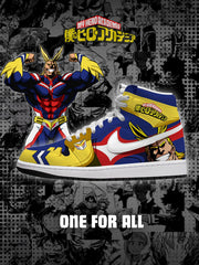 Zapatillas altas personalizadas All Might V.1