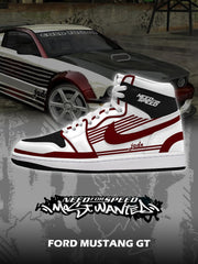 F.Mustang GT V.1 Custom High-Top Sneakers