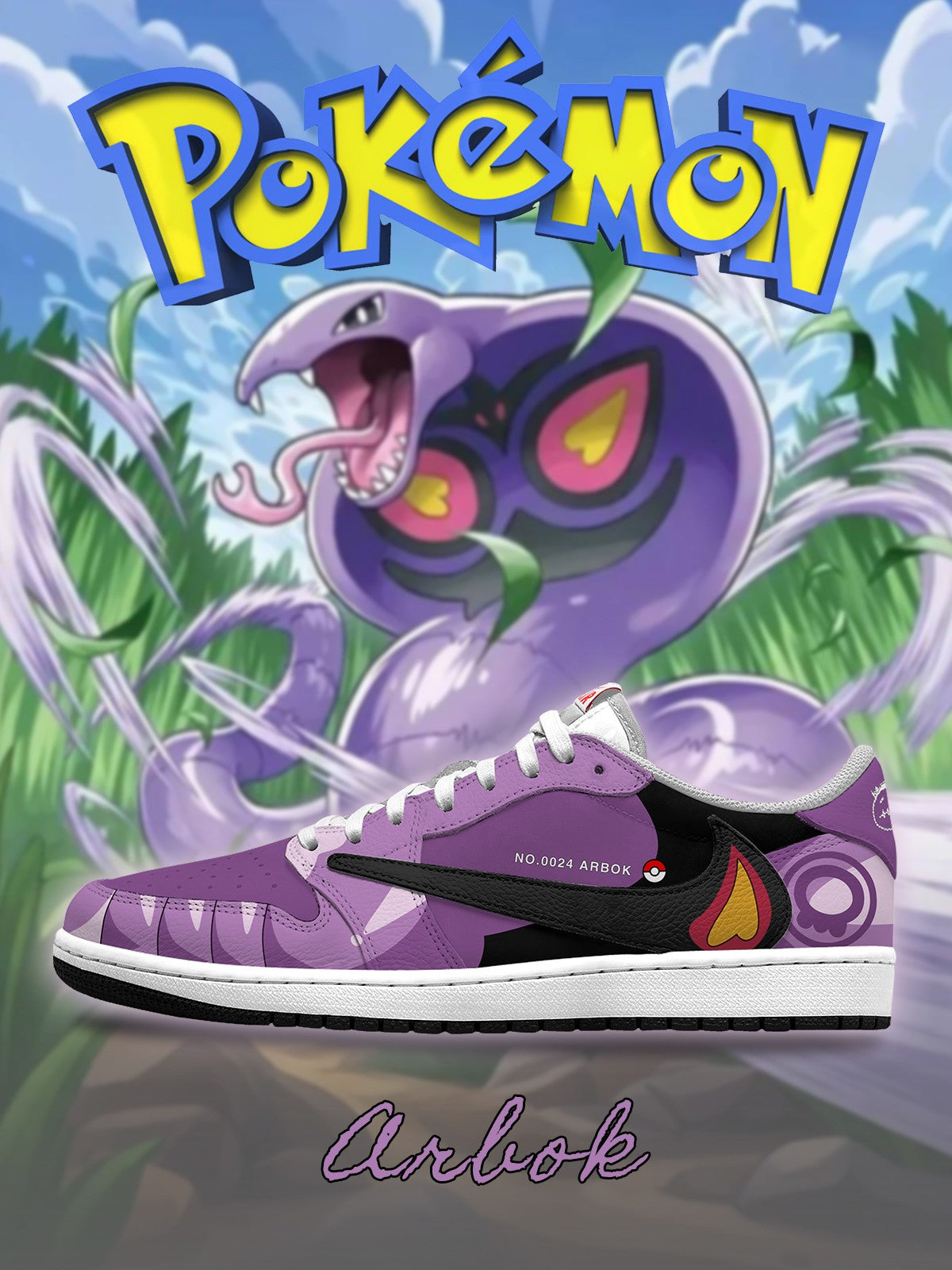 Arbok V.1 Custom TS Low Sneakers