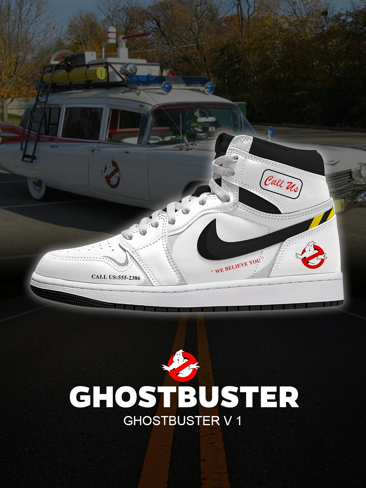 Ghostbusters V.1 Custom High-Top Sneakers