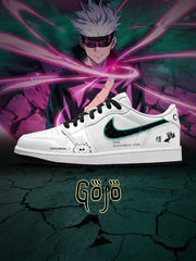 Satoru Gojo V.1 Custom Low-Top Court Sneakers