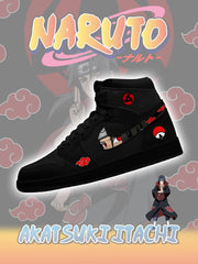 Akatsuki Itachi Uchiha V.2 Custom High-Top Sneakers