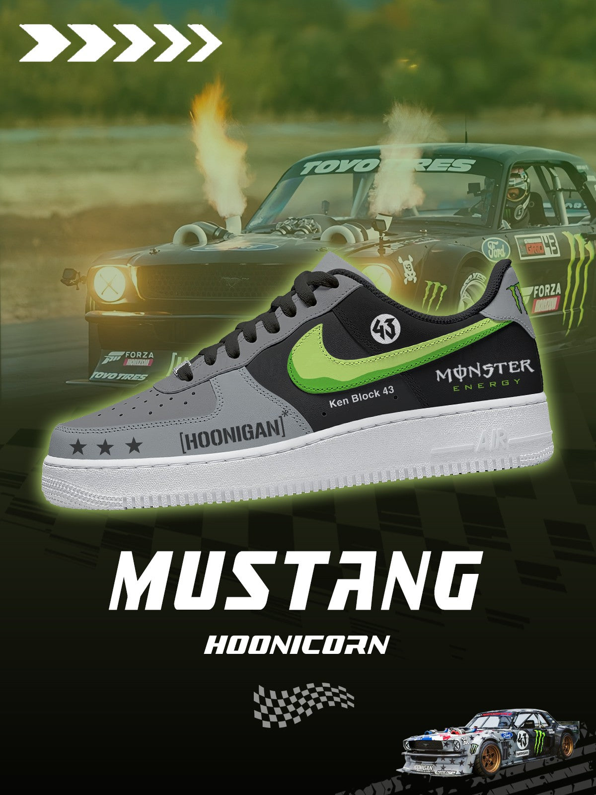 Zapatillas personalizadas Ken Block Hoonicorn V.1