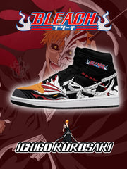 Zapatillas altas personalizadas Ichigo Kurosaki V.2